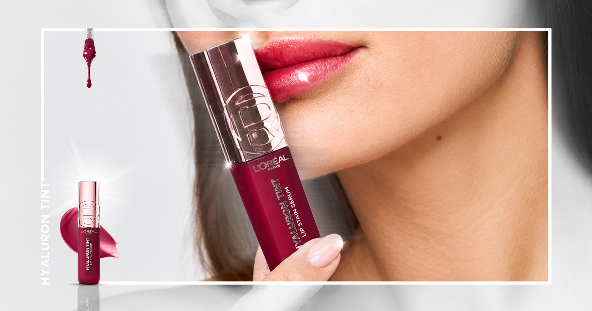Maquillaje de labios con Hyaluron Tint